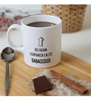 Keramika Bu Adam  Silindir Kupa 10 Cm