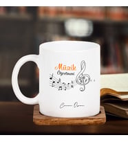 Müzik Öğretmenine Hediye Kupa