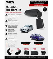 Seat İbiza / Cordoba 2002 -2009 Kolçak Kol Dayama Siyah