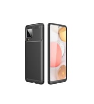 Çınarcık Dev Samsung Galaxy M32 Kılıf Focus Karbon Silikon - Siyah