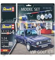 Revell Volkswagen Golf 1 GTI Maket Seti Builders' Choice Özel Seri 67673