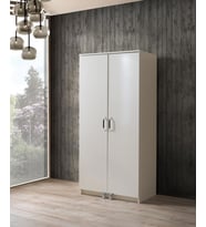 Çok Amaçlı 2 Kapaklı Mutfak Erzak Kiler Dolap 80x52x180 cm