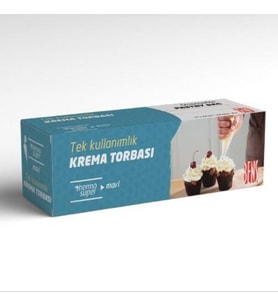 Bens Tek Kullanımlık Krema Torbası 72 Li