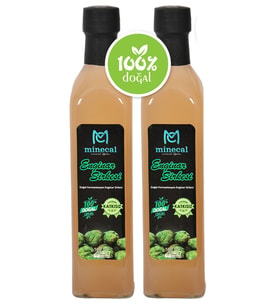 Minecal %100 Ev Yapımı Katkısız Enginar Sirkesi 2x500ml