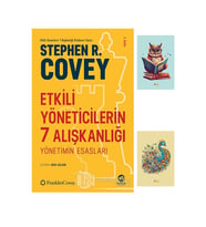 Etkili Yöneticilerin 7 Alışkanlığı Stephen Covey Kişisel Gelişim 9786057454065 (2 NOT DEFTERLİ)