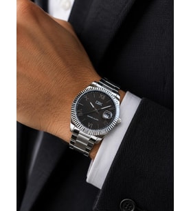 Daniel Klein Damat Ve Takım Elbiseye Özel 2 Yıl Garantili Çelik Kordon Erkek Kol Saati VS.BLKT.0999