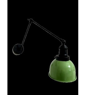 RİOLİGHT RETRO ÜÇ MAFSALLI HAREKETLİ BAŞLIK METAL APLİK (Siyah - Beyaz)
