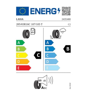 205/65R16C 107/105T Transway 3+ LASSA Yaz Lastiği 2026