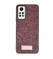 Northcity Onegif Xiaomi Redmi Note 12 Pro 4G Bright Simli Kapak - Derin Mor