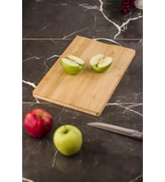 Bambu Kesme Tahtası Sunum Tahtası 20x30