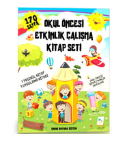Okul Öncesi Etkinlik Çalışma Kitap Seti (2 Kitap)
