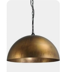 MYLİGHTS  ESKİTME FIRCALANMIŞ  RETRO  RUSKİT METAL SARKIT VİNTAGE AVİZE ZİNCİRLİ ASKI  40 CM EN (Siyah)
