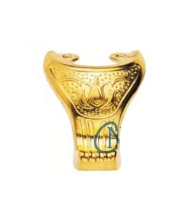 Pati Sandık Ayağı, Kutu Ayak 4,5 cm - Sarı, 50 Adet