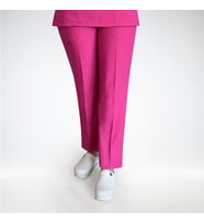 Unisex Fuşya Renk Doktor Hemşire Cerrahi Tek Alt Terikoton Pantolon