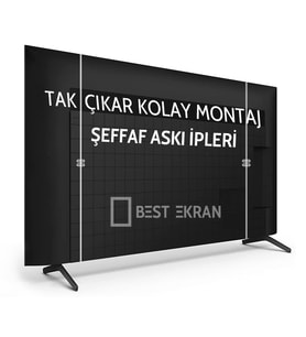Telefox 39TD3900 Tv Ekran Koruyucu - Telefox 39" inç Kırılmaz Tv Koruyucu Paneli