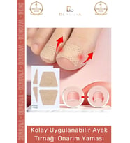 #YaraBandı Kolay Uygulanabilir Mantar Karşıtı Sararma Giderici Bakım Ayak Tırnağı Onarım Yaması