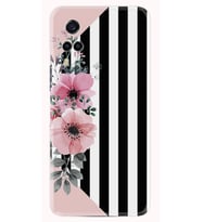 Vivo Y53S Kılıf Resimli Desenli Baskılı Silikon Kılıf Flowers 4 1390
