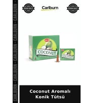 Özel Üretim Hindistan Cevizi Aromatik Koku Ev Dekorasyon Rahatlatıcı Coconut Aromalı Konik Tütsü