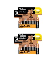 Duracell Alkalin AAA İnce Kalem Piller, 40 Lı Paket