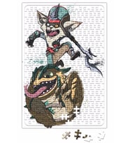 League of Legends Kled Puzzle 240 Parça Yapboz