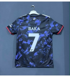 Arsenal Mor 2023-2024 Yeni Sezon saka 7 Özel Konsept Forması h