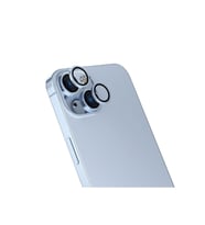 Apple iPhone 15 Uyumlu Zore CL-13 Kamera Lens Koruyucu (Bebek Mavisi)