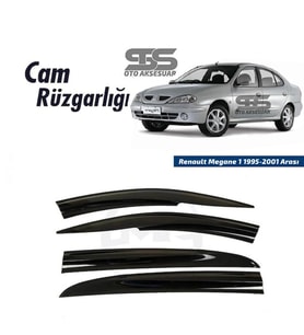 Cam Rüzgarlığı Renault Megane 1 1995-2001 Arası Mügen Tip Piano Black