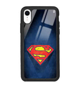 iPhone XR Superman Tasarımlı Glossy Telefon Kılıfı
