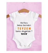 Teyzeye Özel Baskılı Zıbın