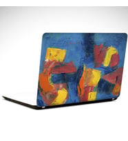 Şekilli Renkler Soyut Laptop Sticker 13 İnch (34X24CM)