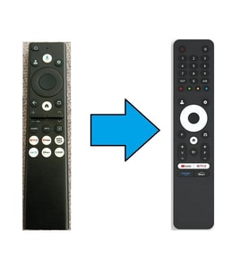 dijitsu İle Uyumlu Google Tv Kumanda-Resimde Sağdaki Gönderilir