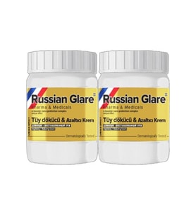 Russ Glare Tüylere Krem  Nano 2li x 50 ml Russ Merhemi
