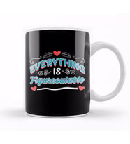 Cute Everything Is Figureoutable Motivational Kupa Bardak Porselen