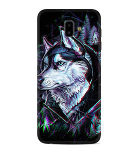 Samsung J6 Plus J7 Prime J7 Pro M20 Kılıf Desenli Silikon Dog Eyes 1761