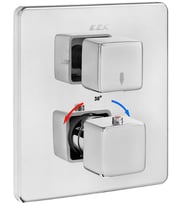 ECA Termostatik Ankastre Banyo Bataryası Sıva Üstü 2 Yollu 102167216-KDE