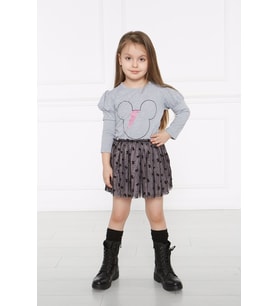 Minnie Mouse Kız Çocuk Elbise
