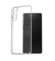 GOR Samsung Galaxy S21+ Plus Kılıf Kamera Korumalı Şeffaf Silikon Kılıf (Şeffaf Hologram)