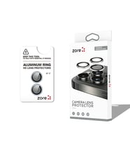 iPhone 17 Kamera Lens Koruyucu CL-12 Premium Safir Parmak İzi Bırakmayan Anti-Reflective Mavi Açık