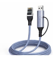 Usb 3.0 Type-C 2 In 1 Gigabit Ethernet Adapter ZR1159