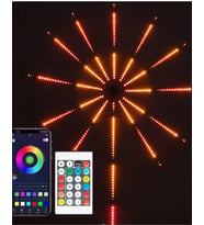 Uygulama Destekli Rgb Led Havai Duvar Aydınlatması