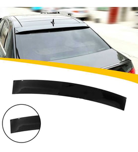 Mercedes E W212 Cam Üstü Spoiler Parlak Siyah Spoyler Plastik İthal 2009-2016