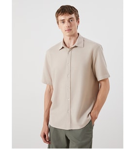 LCW Vision Bej Slim Fit Erkek Gömlek