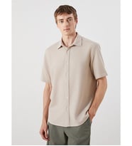 LCW Vision Bej Slim Fit Erkek Gömlek