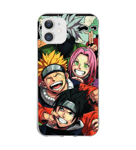 Iphone 11 Uyumlu Naruto Tasarımlı Şeffaf Telefon Kılıfı