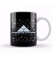 Terminator Cyberdyne Systems Christmas Snow Logo Kupa Bardak Porselen