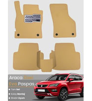 SEAT ATECA (2016-2020) Uyumlu EVA Paspas Tam Set–Oto Paspas,Araca Özel,Kolay Montaj