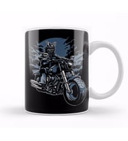 Samurai Ride Motorcycle Kupa Bardak Porselen