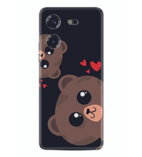 Pova 5 Kılıf Silikon Desen Özel Seri Love Animals 1780