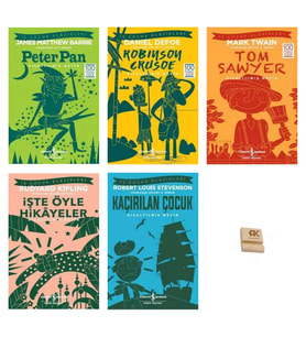 İş Çocuk Klasikleri 8-13 Yaş Peter Pan Robinson Cruise Tom Sawyer İşte Öyle Hikayeler KaçırılanÇocuk