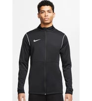Nike Dri Fit Park Knit Soccer Track Fleece Men's Jacket Erkek Fermuarlı Futbol Antrenman Koşu Ceket Sweatshirt Siyah